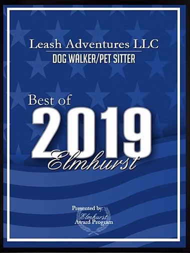 Leash Adventures Hall of Fame 2019 award