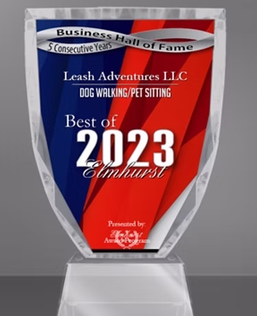 Leash Adventures Hall of Fame 2023 award