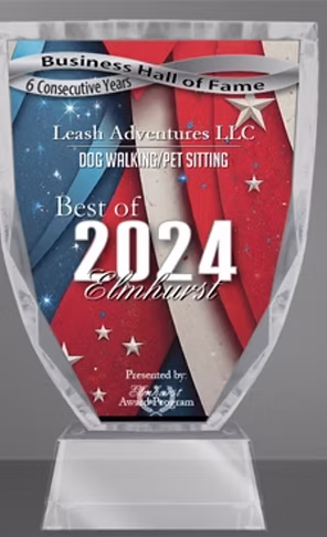Leash Adventures Hall of Fame 2024 award